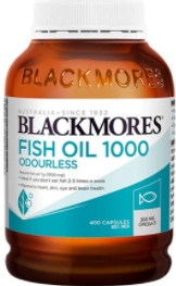 รูปภาพของ Blackmores Odourless Fish Oil 1000mg 60cap ไร้กลิ่นคาว